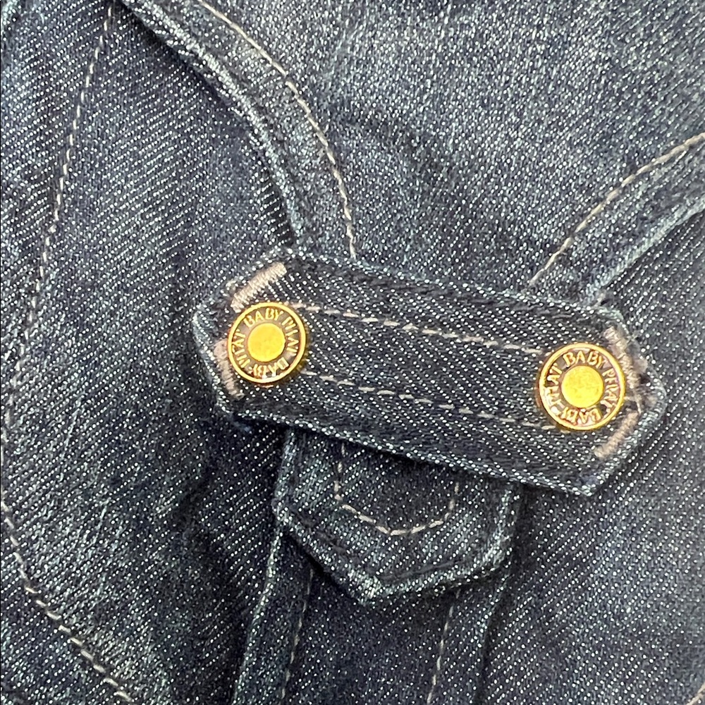 Baby Phat Black Capris with Gold Details - Picture 3 of 8